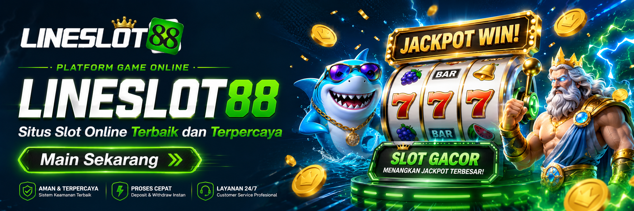 Lineslot88 portal resmi untuk login dan daftar